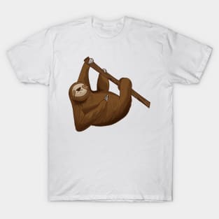 Not Fast Not Furious - Funny cute lazy sloth T-Shirt